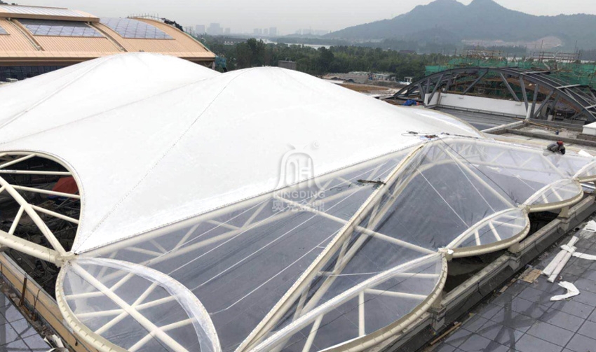 杭州湘湖-開元-森泊度假樂園PTFE膜工程